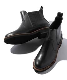 coen | レザーサイドゴアブーツ(ブーツ)