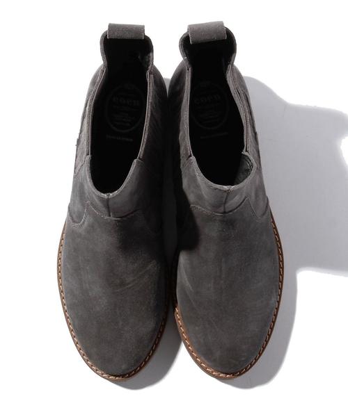 coen（コーエン）の「レザーサイドゴアブーツ◆（ブーツ・レディース・ブラウン/ダークグレー/ブラック系その他/ブラック・LARGE/SMALL/MEDIUM）」の8枚目の写真