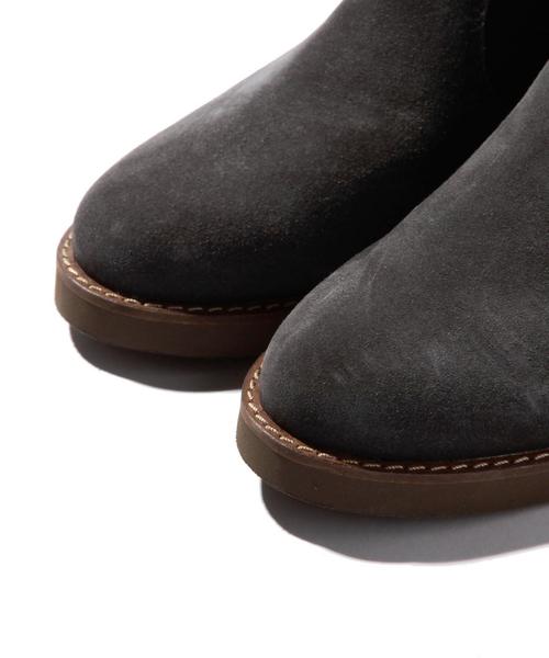 coen（コーエン）の「レザーサイドゴアブーツ◆（ブーツ・レディース・ブラウン/ダークグレー/ブラック系その他/ブラック・LARGE/SMALL/MEDIUM）」の12枚目の写真