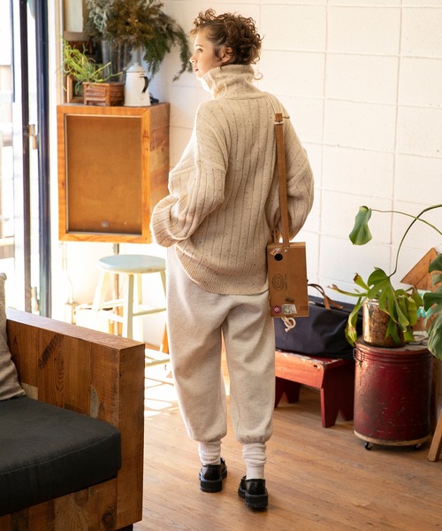 forksy.】ネップハーフジップセーラービックニット forksy.│MONO-MART