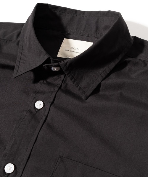 SlashDate（スラッシュデイト）の「ブロードレギュラーカラーシャツ/無地＆ストライプ/リラックスフィット（シャツ/ブラウス・メンズ・ブルー/チャコールグレー/ブラック/ベージュ/ホワイト・L/M/XL）」の12枚目の写真