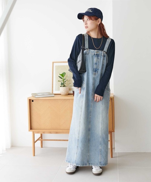 DISCOAT(ディスコート)の「【WEB限定】リブ2WAY多釦プルオーバー(ニット/セーター・レディース・ブラック/グレー/オレンジ/ブルー/アイボリー/ホワイト系その他/グリーン系その他/ネイビー/ブラウン/ブラック×ホワイト・FREE)」の11枚目の写真