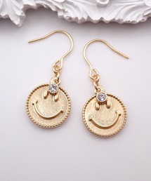 HaRu*/スマイル＆ジルコニアピアス