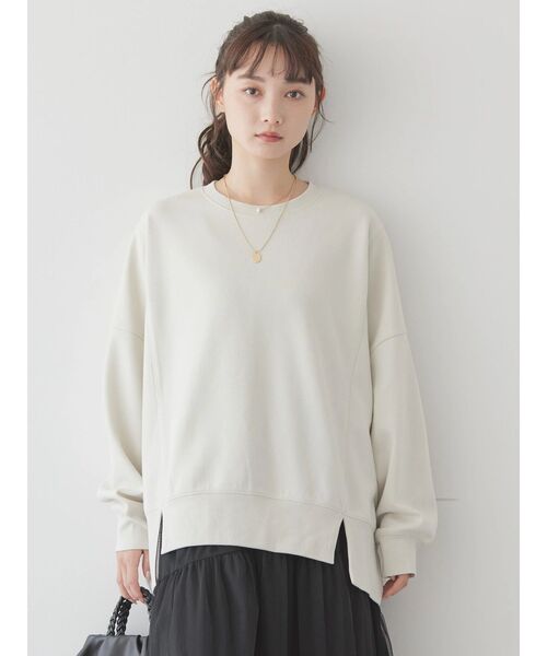 ポンチプルオーバー セール】切替ワイドポンチプルオーバー（Tシャツ/カットソー