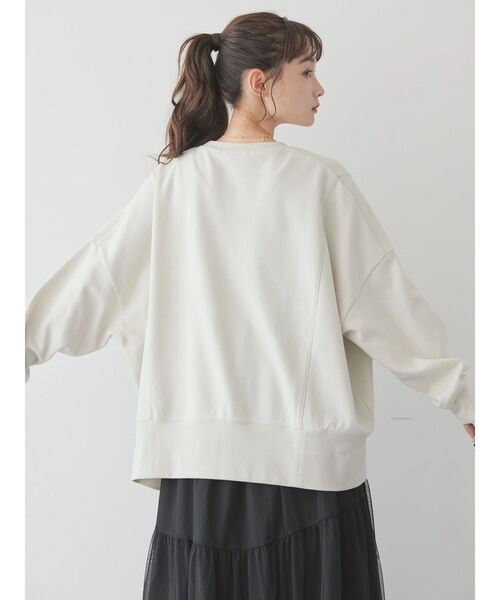 AMERICAN HOLIC（アメリカンホリック）の「切替ワイドポンチプルオーバー（Tシャツ/カットソー・レディース・ブラウン/ライトグレー/モカ/ブラック/グリーン・M/L）」の14枚目の写真