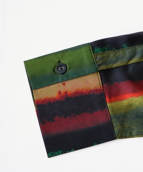 antiqua（アンティカ）の「ニュアンスストライプシャツ（シャツ/ブラウス・レディース・ブルー/イエロー・FREE）」の22枚目の写真