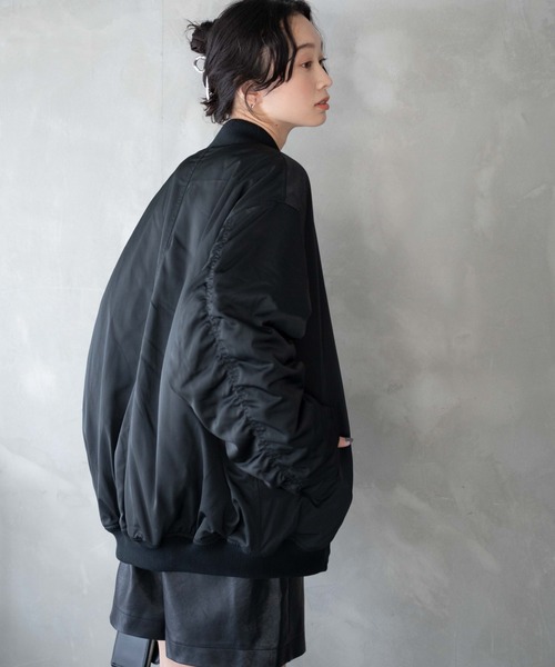 WEGO(ウィゴー)の「WEGO/ヴィンテージライクMA-1(MA-1・レディース・ブラック/カーキ・FREE)」の19枚目の写真