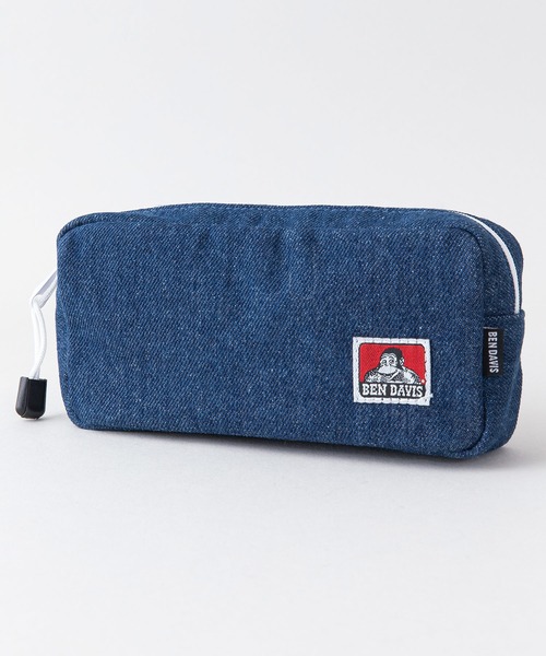 BEN DAVIS(ベンデイビス)の「【BEN DAVIS/ベンデイビス】ペンケース カモフラージュ デニム BDW-9165(ポーチ・メンズ・ブラック/インディゴブルー/カーキ・FREE)」の3枚目の写真