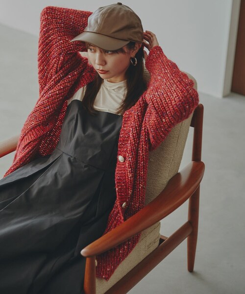 N.（N. Natural Beauty Basic）（エヌエヌナチュラルビューティーベーシック）の「【S Size Line】◆ボリュームジャンスカワンピース（ジャンパースカート・レディース・ベージュ/ブラック/チャコール・SMALL/MEDIUM）」の5枚目の写真