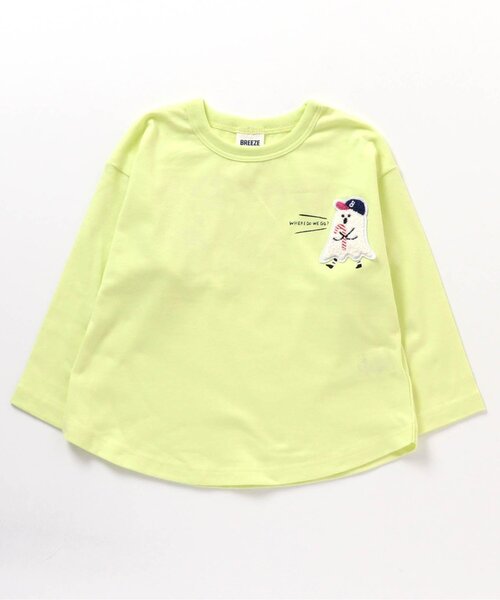 BREEZE（ブリーズ）の「【リンクコーデ可能】ハッピーハロウィンTシャツ（Tシャツ/カットソー・キッズ・エメラルド/ライム/オレンジ/パープル/ブラック/アイボリー・90/130/140/100/120/110/80）」の4枚目の写真