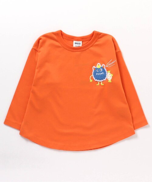 BREEZE（ブリーズ）の「【リンクコーデ可能】ハッピーハロウィンTシャツ（Tシャツ/カットソー・キッズ・エメラルド/ライム/オレンジ/パープル/ブラック/アイボリー・90/130/140/100/120/110/80）」の6枚目の写真