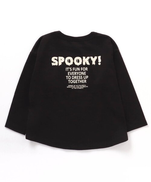 BREEZE（ブリーズ）の「【リンクコーデ可能】ハッピーハロウィンTシャツ（Tシャツ/カットソー・キッズ・エメラルド/ライム/オレンジ/パープル/ブラック/アイボリー・90/130/140/100/120/110/80）」の12枚目の写真