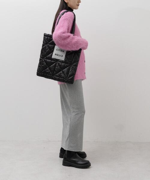 CITEN（シテン）の「＜CITEN＞シャギー ニット カーディガン（カーディガン/ボレロ・レディース・コバルトブルー/ピンク/ダークグレー/オフホワイト・FREE）」の12枚目の写真