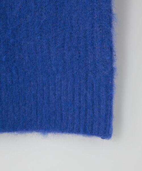 CITEN（シテン）の「＜CITEN＞シャギー ニット カーディガン（カーディガン/ボレロ・レディース・コバルトブルー/ピンク/ダークグレー/オフホワイト・FREE）」の18枚目の写真