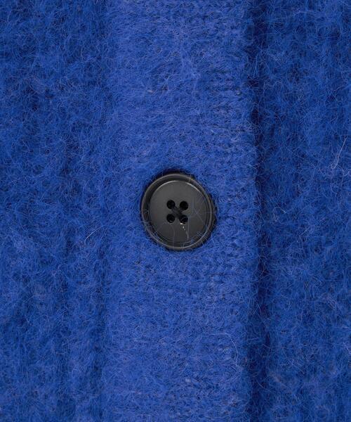 CITEN（シテン）の「＜CITEN＞シャギー ニット カーディガン（カーディガン/ボレロ・レディース・コバルトブルー/ピンク/ダークグレー/オフホワイト・FREE）」の19枚目の写真