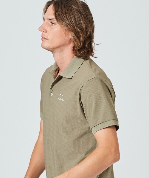 ACANTHUS（アカンサス）の「mhs2069- muta Mesh Polo ポロシャツ