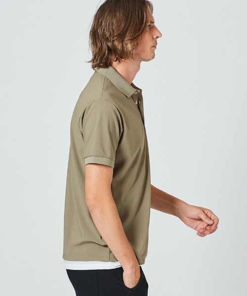 ACANTHUS（アカンサス）の「mhs2069- muta Mesh Polo ポロシャツ