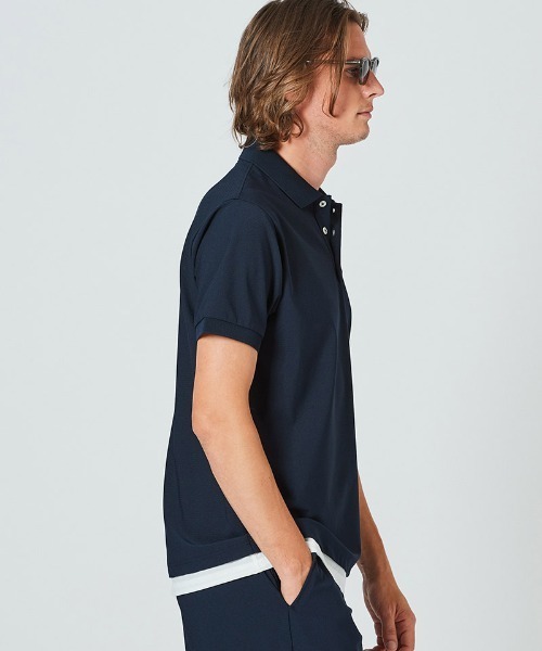 ACANTHUS（アカンサス）の「mhs2069- muta Mesh Polo ポロシャツ