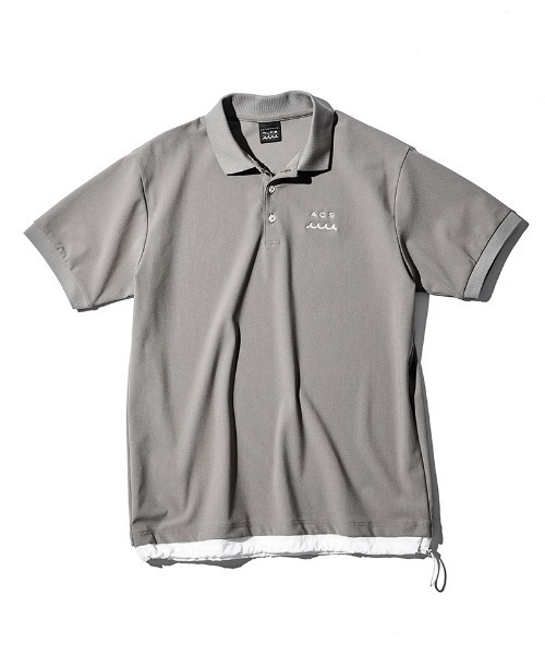 ACANTHUS（アカンサス）の「mhs2069- muta Mesh Polo ポロシャツ