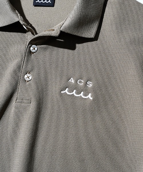 ACANTHUS（アカンサス）の「mhs2069- muta Mesh Polo ポロシャツ