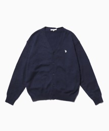 ROOPTOKYO別注 U.S. POLO ASSN./ユーエスポロアッスン シャギーニットカーディガン ロゴ刺繍