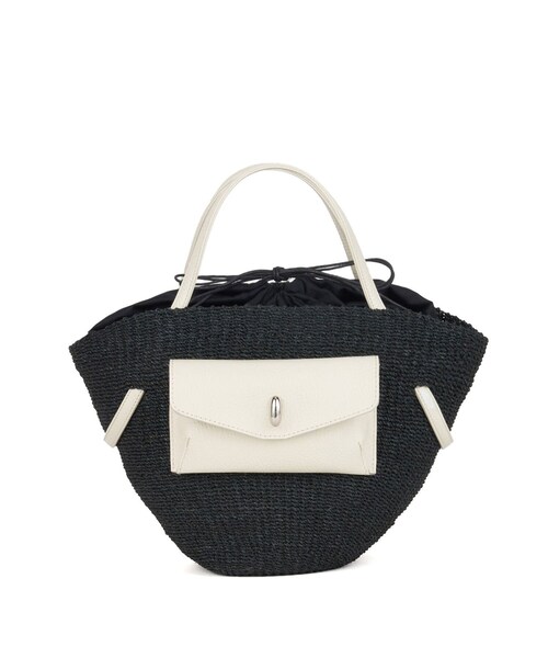 TOFF&LOADSTONE(トフアンドロードストーン)の「【ハイブリッド バスケット 10th(L)】トートバッグ(ハンドバッグ・レディース・ブラック・00)」の2枚目の写真