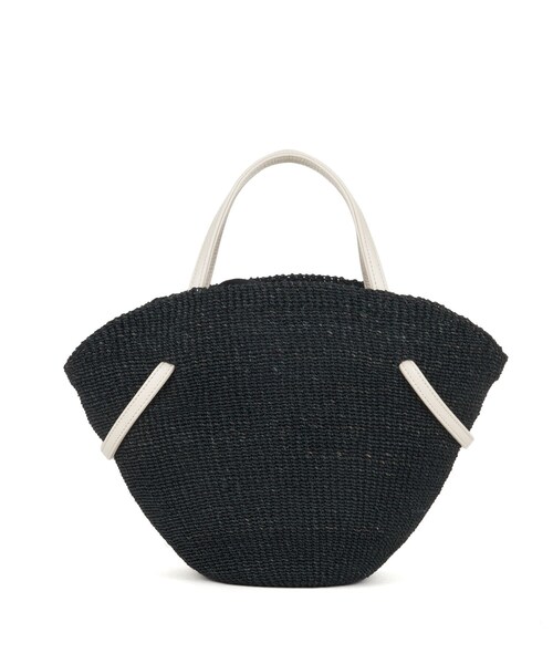 TOFF&LOADSTONE(トフアンドロードストーン)の「【ハイブリッド バスケット 10th(L)】トートバッグ(ハンドバッグ・レディース・ブラック・00)」の4枚目の写真