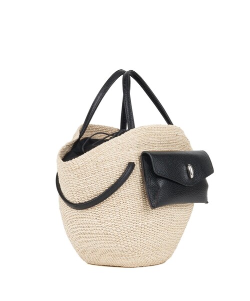 TOFF&LOADSTONE(トフアンドロードストーン)の「【ハイブリッド バスケット 10th(L)】トートバッグ(ハンドバッグ・レディース・ブラック・00)」の12枚目の写真