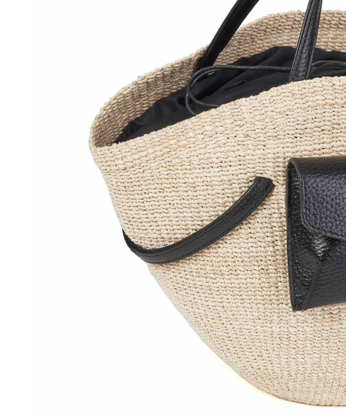 TOFF&LOADSTONE(トフアンドロードストーン)の「【ハイブリッド バスケット 10th(L)】トートバッグ(ハンドバッグ・レディース・ブラック・00)」の19枚目の写真