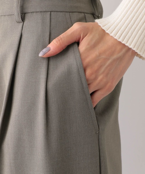 GLOBAL WORK（グローバルワーク）の「ウツクシルエットワイドパンツ/970935（その他パンツ・レディース・アイボリー/杢グレー/モカ/ブラック/ネイビー/ブルー系3・X-SMALL/SMALL/MEDIUM/LARGE）」の10枚目の写真