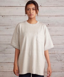 【UN-USELESS】アンユースレス/ USL LINEN POCKET KNITEE