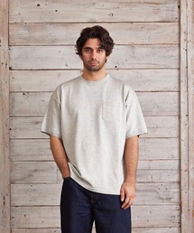 【UN-USELESS】アンユースレス/ USL LINEN POCKET KNITEE