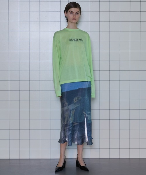 maison special マウンテンドリーム グラフィックプリントスカート MAISON SPECIAL（メゾンスペシャル）の「Mountain Dream Print Skirt