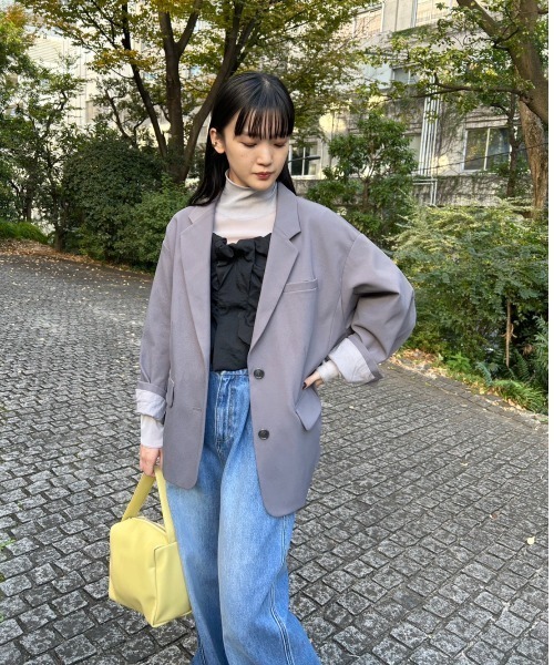 emmi（エミ）の「【emmi atelier】2wayスクエアハンドバック（ハンドバッグ・レディース・シルバー/イエロー/グリーン・FREE）」の14枚目の写真