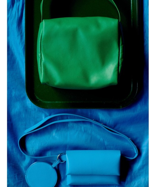 emmi（エミ）の「【emmi atelier】2wayスクエアハンドバック（ハンドバッグ・レディース・シルバー/イエロー/グリーン・FREE）」の22枚目の写真