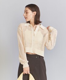 BEAUTY&YOUTH UNITED ARROWS | コットンナイロン メッシュニットカーディガン(カーディガン/ボレロ)