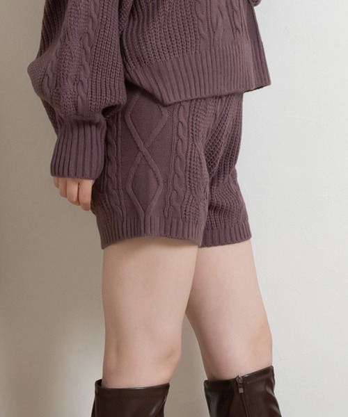 OBLI♡ツイードショートパンツ/ピンク ツイードショートパンツ/ピンク | BOTTOMS | OBLI