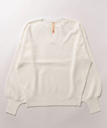 Q | キーネックぽわん袖ニット(ニット/セーター)