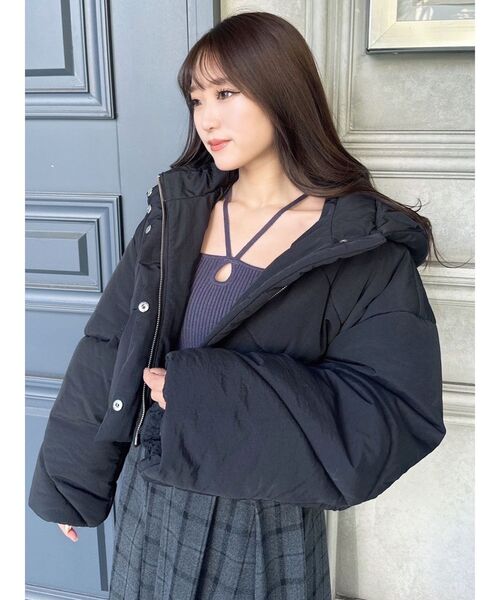 RESEXXY（リゼクシー）の「ポイントオープンニットトップス（ニット/セーター・レディース・その他1/ブラック/ブルー/アイボリー・FREE）」の11枚目の写真