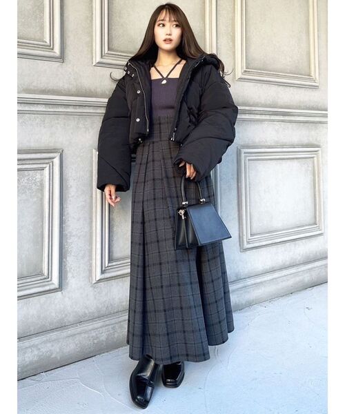 RESEXXY（リゼクシー）の「ポイントオープンニットトップス（ニット/セーター・レディース・その他1/ブラック/ブルー/アイボリー・FREE）」の12枚目の写真