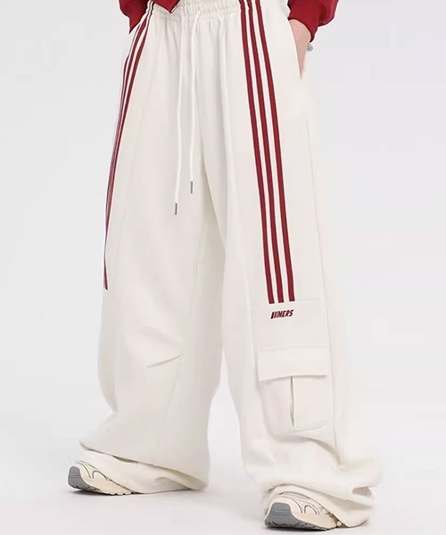 Theater code(シアターコード)の「cargo sweat wide pants / カーゴ スウェット ワイド パンツ 2026年春夏(カーゴパンツ・レディース・ホワイト/ブラック・FREE)」の10枚目の写真