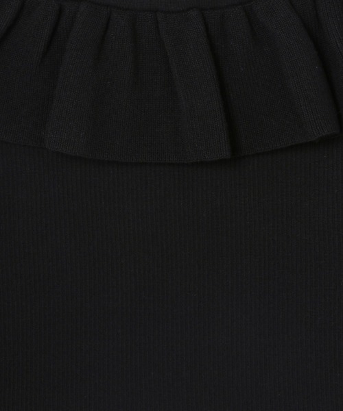 Heather（ヘザー）の「フリルオフショルニット 105038（ニット