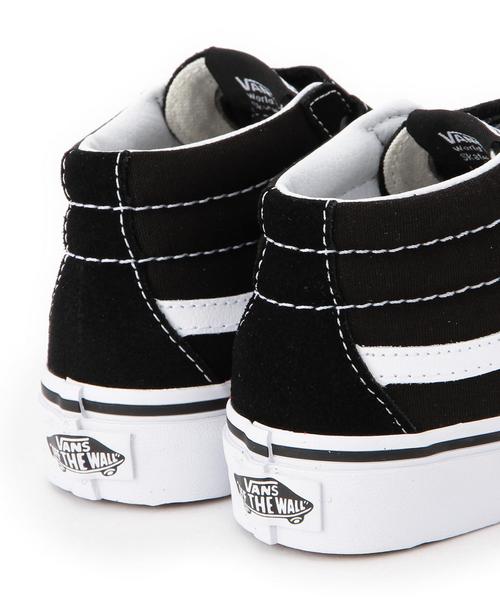 BEAUTY&YOUTH UNITED ARROWS（ビューティーアンドユースユナイテッドアローズ）の「BY KIDS VANS SK8-MID CUT スニーカー（スニーカー・キッズ・ブラック/ロイヤルブルー・12/11）」の8枚目の写真