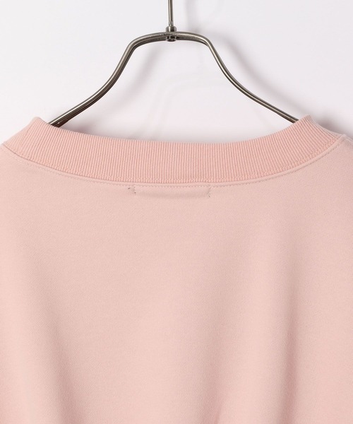 Heather（ヘザー）の「ビジューショート裏毛スウェット　105334（スウェット・レディース・ピンク/ホワイト/グレー・FREE）」の6枚目の写真