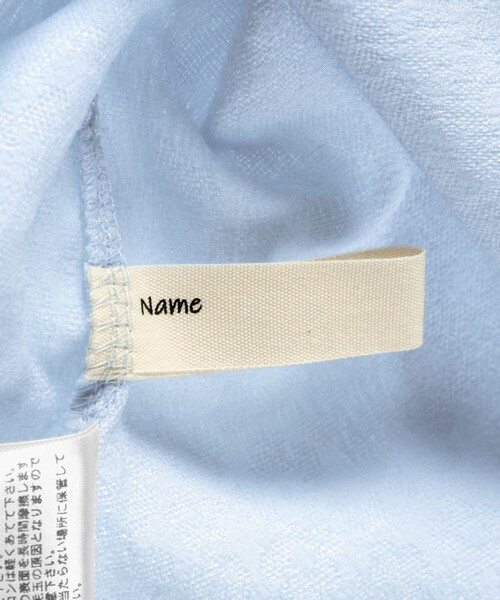 BRANSHES（ブランシェス）の「ポコポコジャガードブラウス（キャミソール・キッズ・アイボリー/ブルー・120/110/130/150/100/90/140）」の6枚目の写真