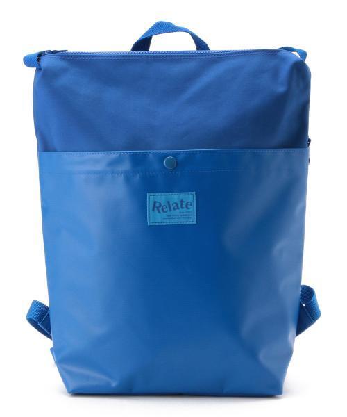 BEAMS BOY（ビームスボーイ）の「Relate / 2WAY RUCK SPECIAL（バックパック/リュック・レディース・ブラック/ブルー・ONE SIZE）」の3枚目の写真