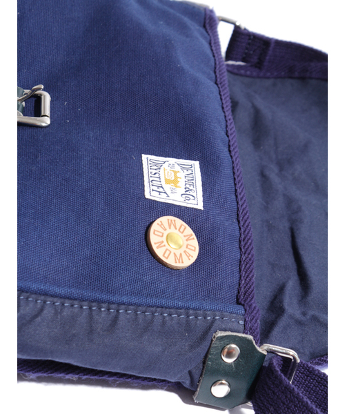 Denime（ドゥニーム）の「NOMAD×Denime SHOULDER BAG/ノマド×ドゥニーム　ショルダーバッグ（ショルダーバッグ・メンズ・ネイビー・FREE）」の5枚目の写真
