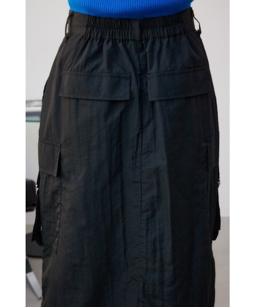 AZUL by moussy（アズールバイマウジー）の「カーゴスカート（スカート・レディース・ブラック/カーキ/アイボリー・SMALL/MEDIUM）」の15枚目の写真