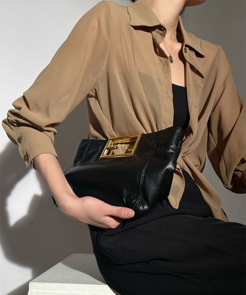 シアーシャツ（シャツ/ブラウス）｜deux amour（ドゥーザムール）