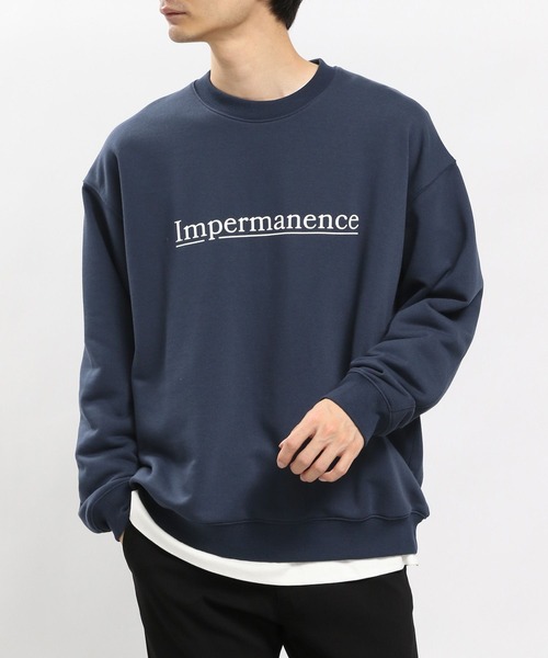 GLOBAL WORK Smile Seed Store（グローバルワーク スマイルシードストア）の「ドライ裏毛プリントプルオーバー/984044（スウェット・メンズ・ネイビー/ブラック/オフホワイト・X-LARGE/SMALL/LARGE/MEDIUM）」の22枚目の写真